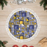 Tokelau Manuia te Kilihimahi Tree Skirt Pacific Patchwork Xmas Vibes - Polynesian Pride