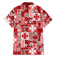 Wallis Et Futuna Kilisimasi Fiefia Family Matching Mermaid Dress and Hawaiian Shirt Pacific Patchwork Xmas Vibes LT9 - Polynesian Pride