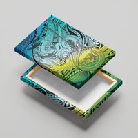 Personalised Aloha King Kamehameha Spirits Canvas Wall Art Art Special