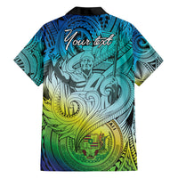 Personalised Aloha King Kamehameha Spirits Family Matching Long Sleeve Bodycon Dress and Hawaiian Shirt Art Special LT9 - Polynesian Pride