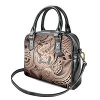 Personalised Aloha King Kamehameha Spirits Shoulder Handbag Beige Special