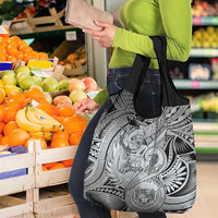 Personalised Aloha King Kamehameha Spirits Grocery Bag Grey Special