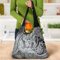 Personalised Aloha King Kamehameha Spirits Grocery Bag Grey Special
