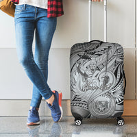 Personalised Aloha King Kamehameha Spirits Luggage Cover Grey Special