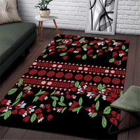 Fiji Masi Bula Tagimoucia Flowers Area Rug