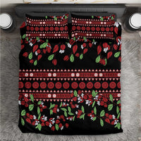 Fiji Masi Bula Tagimoucia Flowers Bedding Set LT9 Red - Polynesian Pride