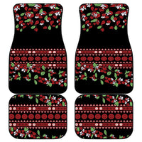 Fiji Masi Bula Tagimoucia Flowers Car Mats