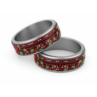 Fiji Masi Bula Tagimoucia Flowers Classic Ring - Polynesian Pride