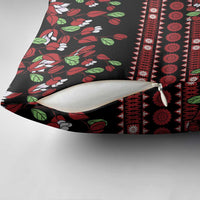 Fiji Masi Bula Tagimoucia Flowers Pillow Cover - Polynesian Pride