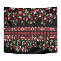 Fiji Masi Bula Tagimoucia Flowers Tapestry