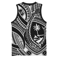 Hafa Adai Guam Inspired Tattoo Basketball Jersey LT9 - Polynesian Pride