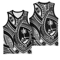 Hafa Adai Guam Inspired Tattoo Basketball Jersey LT9 - Polynesian Pride