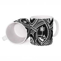 Hafa Adai Guam Inspired Tattoo Ceramic Mug - Polynesian Pride