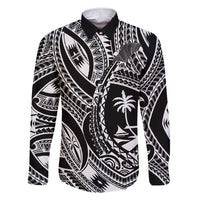 Hafa Adai Guam Inspired Tattoo Family Matching Short Sleeve Bodycon Dress and Hawaiian Shirt