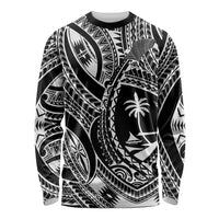 Hafa Adai Guam Inspired Tattoo Long Sleeve Shirt