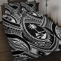 Hafa Adai Guam Inspired Tattoo Quilt Bed Set