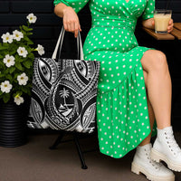 Hafa Adai Guam Inspired Tattoo Tote Bag - Polynesian Pride