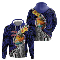 Hafa Adai Guam Seal Latte Stones Artwork Hoodie