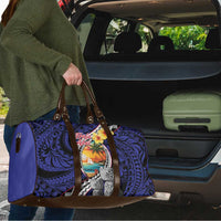 Hafa Adai Guam Seal Latte Stones Artwork Travel Bag - Polynesian Pride