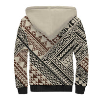 Niho Taniwha Kowhaiwhai Sherpa Hoodie