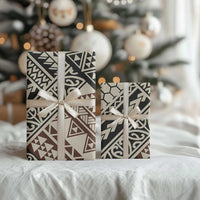 Niho Taniwha Kowhaiwhai Wrapping Paper LT9 - Polynesian Pride