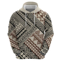 Niho Taniwha Kowhaiwhai Zip Hoodie