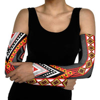Niho Taniwha Taniko Motif Arm Sleeves - Polynesian Pride