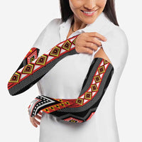 Niho Taniwha Taniko Motif Arm Sleeves - Polynesian Pride