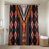 Niho Taniwha Taniko Motif Bathroom Set - Polynesian Pride