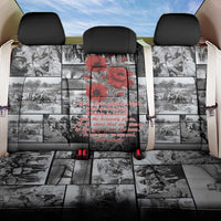 ANZAC Day Gallipoli Campaign Back Car Seat Cover To The End They Remain