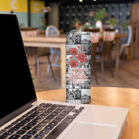 ANZAC Day Gallipoli Campaign Skinny Tumbler To The End They Remain LT9 - Polynesian Pride