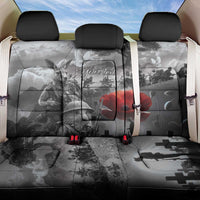 Black ANZAC Day The Battle of Lone Pine Back Car Seat Cover Kiwi-Kangaroo Soldier Lest We Forget