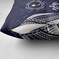 FSM Chuuk States Pillow Cover Micronesia Six 9 One Polynesian Tribal Pattern - Polynesian Pride