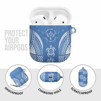 FSM Kosrae States AirPods Case Micronesia Six 9 One Polynesian Tribal Pattern - Polynesian Pride