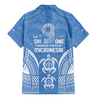FSM Kosrae States Family Matching Mermaid Dress and Hawaiian Shirt Micronesia Six 9 One Polynesian Tribal Pattern