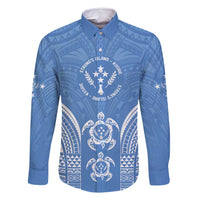 FSM Kosrae States Family Matching Off Shoulder Maxi Dress and Hawaiian Shirt Micronesia Six 9 One Polynesian Tribal Pattern