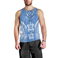 FSM Kosrae States Men Tank Top Micronesia Six 9 One Polynesian Tribal Pattern
