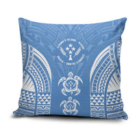 FSM Kosrae States Pillow Cover Micronesia Six 9 One Polynesian Tribal Pattern - Polynesian Pride