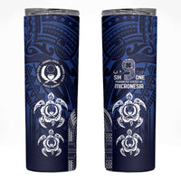 FSM Pohnpei States Skinny Tumbler Micronesia Six 9 One Polynesian Tribal Pattern