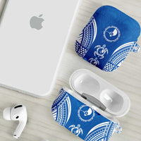FSM Yap States AirPods Case Micronesia Six 9 One Polynesian Tribal Pattern - Polynesian Pride