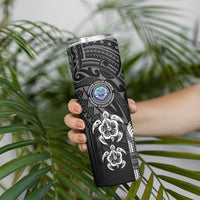 FSM Micronesia Six 9 One Skinny Tumbler Polynesian Tribal Pattern