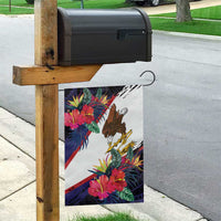 American Samoa Flag Day Since 1900 Garden Flag Samoa Muamua Le Atua Tropical Flowers