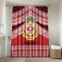 Personalised Kolisi Tonga College Atele Bathroom Set Polynesian Ngatu Tribal - Polynesian Pride