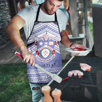 Personalised Tonga Apifoou College Apron Polynesian Ngatu Tribal - Polynesian Pride