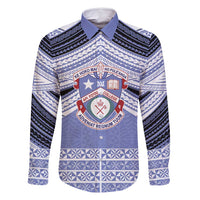 Personalised Tonga Apifoou College Family Matching Mermaid Dress and Hawaiian Shirt Polynesian Ngatu Tribal