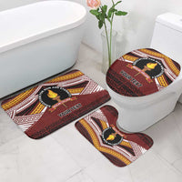 Personalised Tonga Beulah College Bathroom Set Polynesian Ngatu Tribal - Polynesian Pride