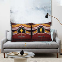 Personalised Tonga Beulah College Pillow Cover Polynesian Ngatu Tribal LT9 - Polynesian Pride