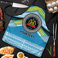 Personalised Tonga Lavengamalie College Apron Polynesian Ngatu Tribal - Polynesian Pride