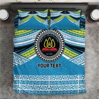 Personalised Tonga Lavengamalie College Bedding Set Polynesian Ngatu Tribal