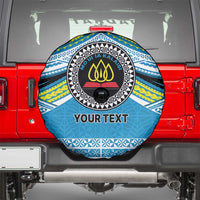 Personalised Tonga Lavengamalie College Spare Tire Cover Polynesian Ngatu Tribal LT9 - Polynesian Pride